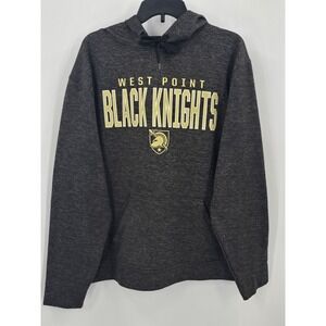 West Point Hoodie‎ Mens XL Grey Black Knights Hood Pocket